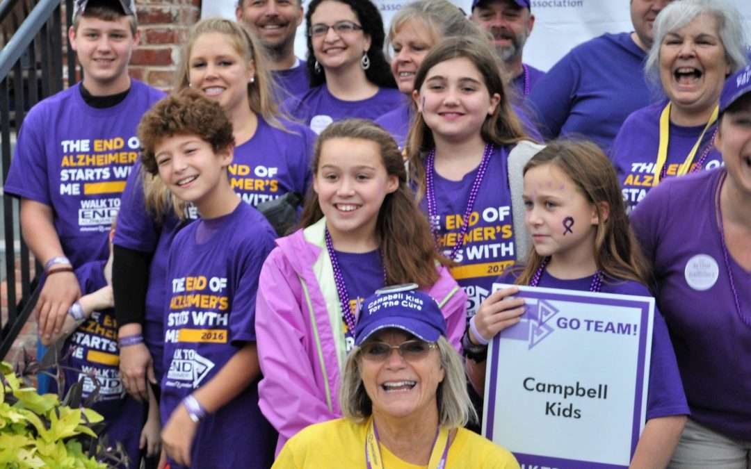 The Campbell Kids – Walking to End Alzheimer’s